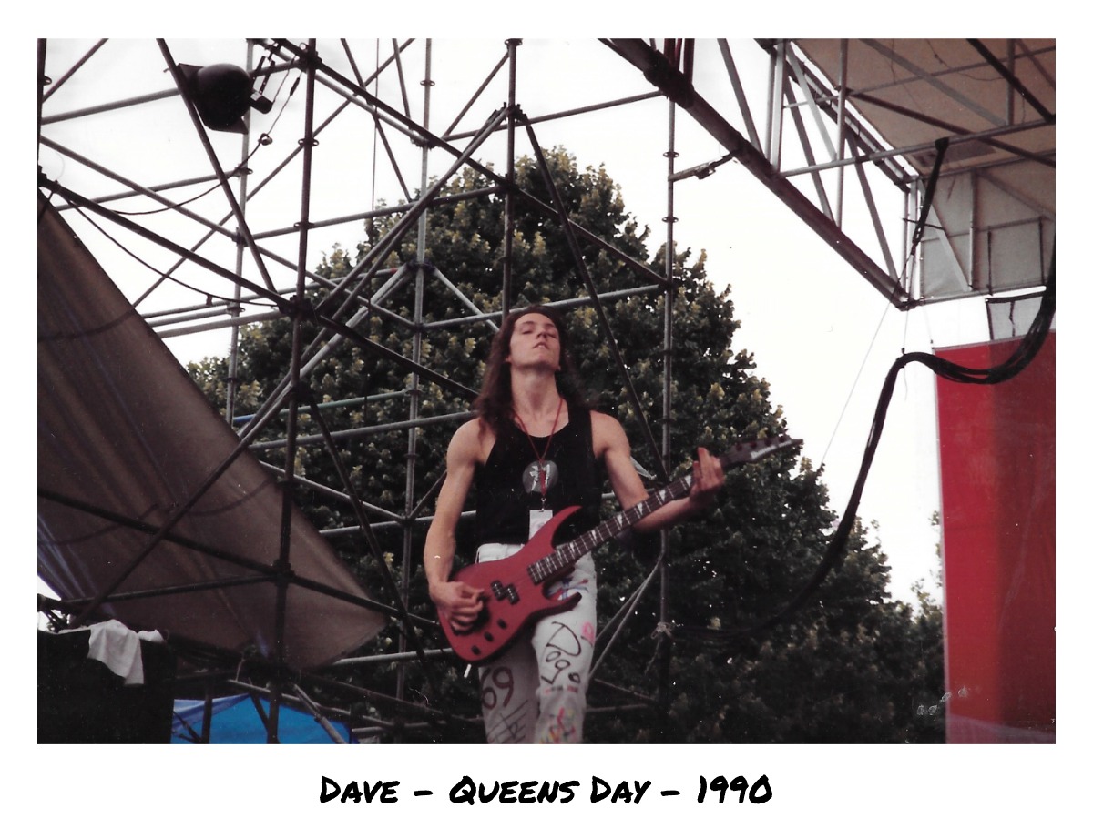Dave On Stage