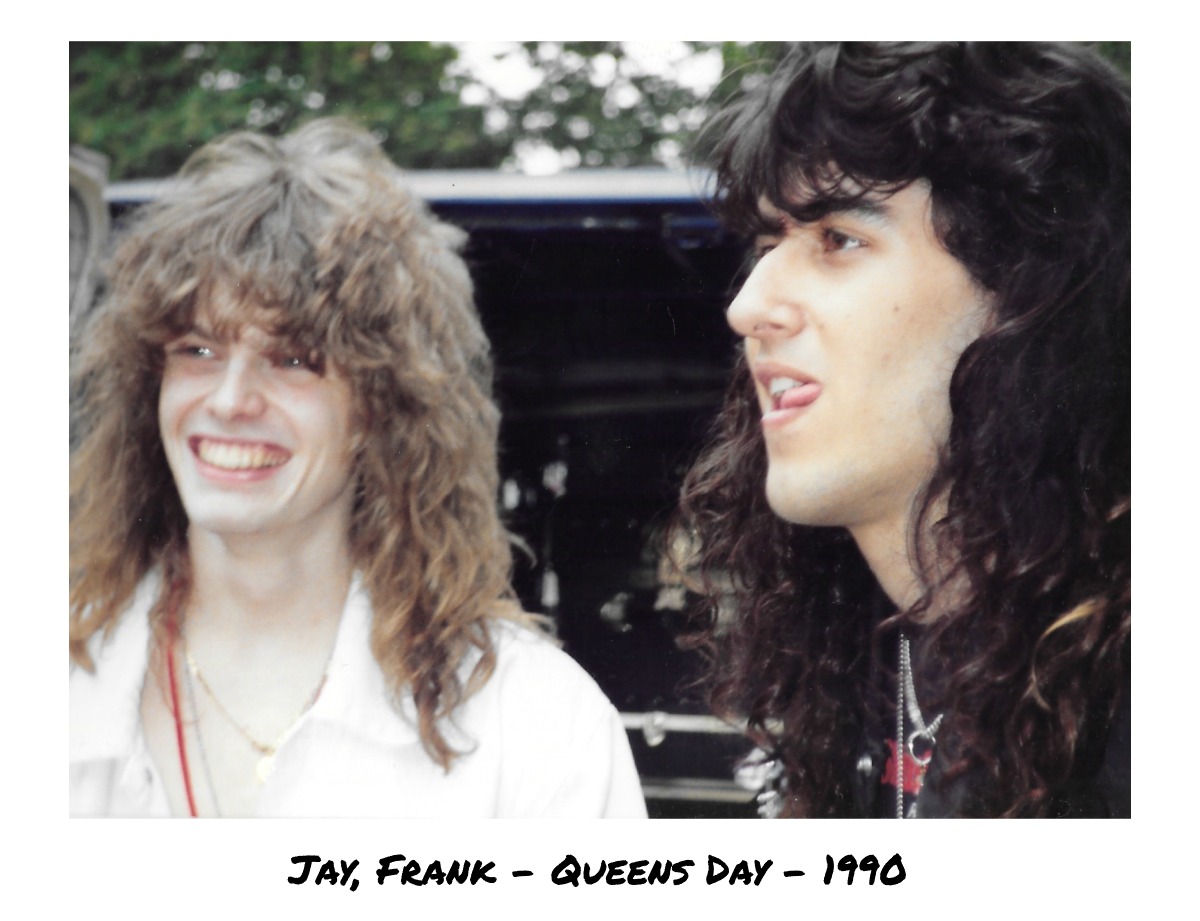 Jay and Frank Backstage