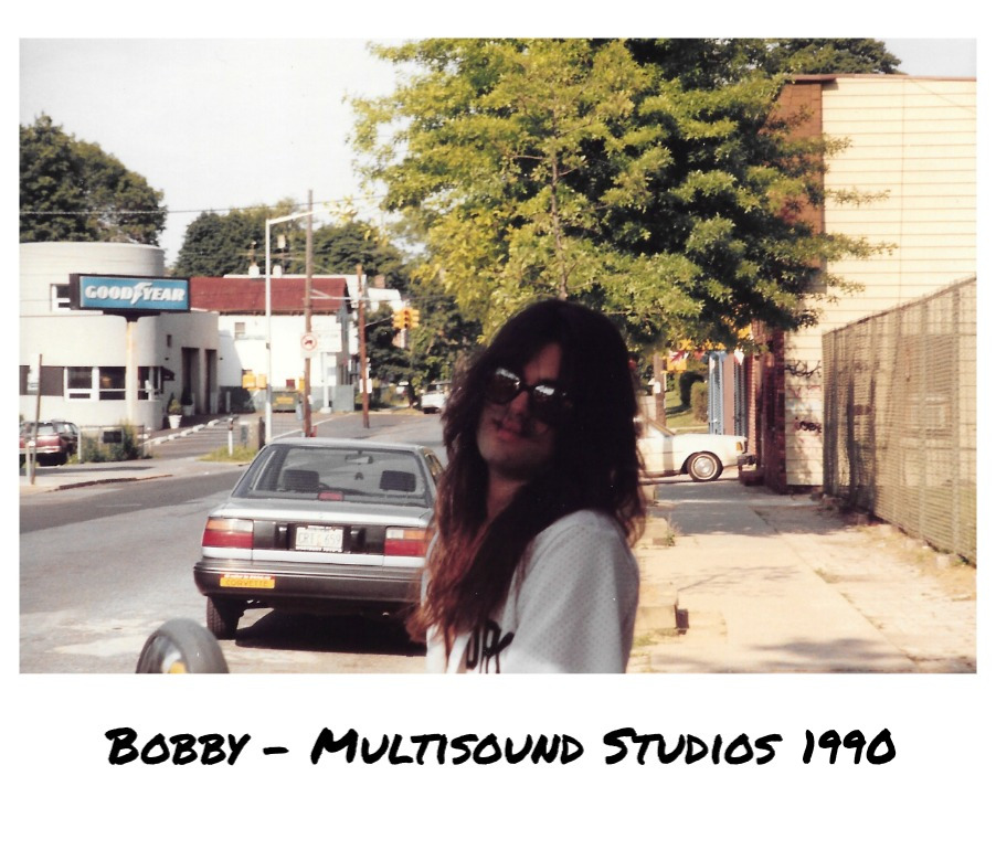 Bobby at Multisound Studios