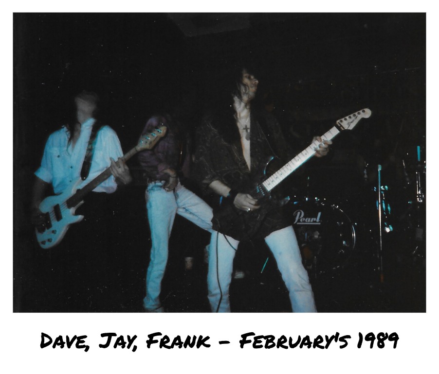 Dave Jay and Frank on Stage