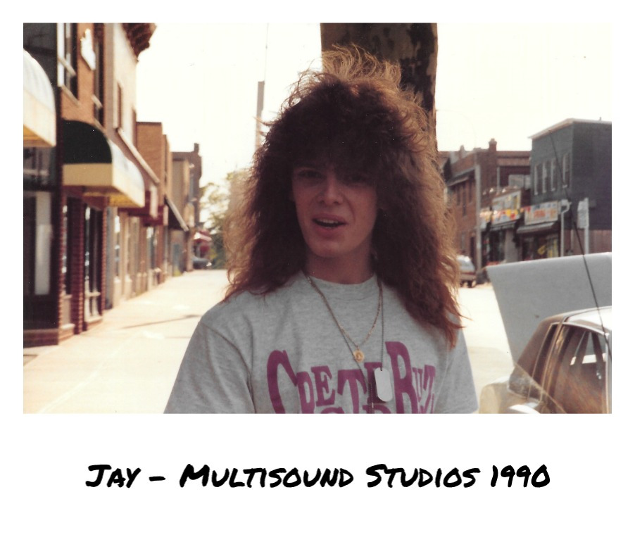 Jay in front of Multisound Studios